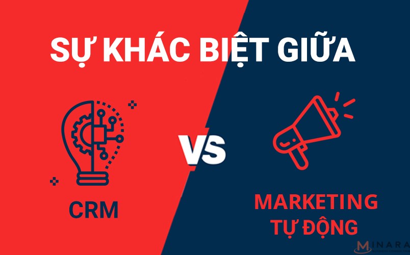 Sự khác biệt giữa CRM và Marketing tự động là gì?